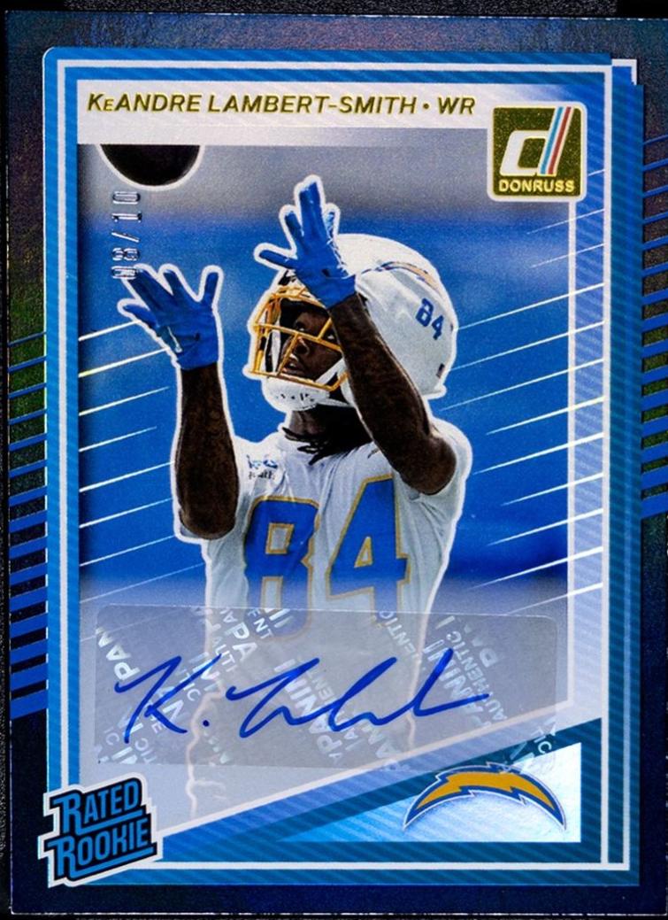 KeAndre Lambert-Smith [Black Autograph] #367