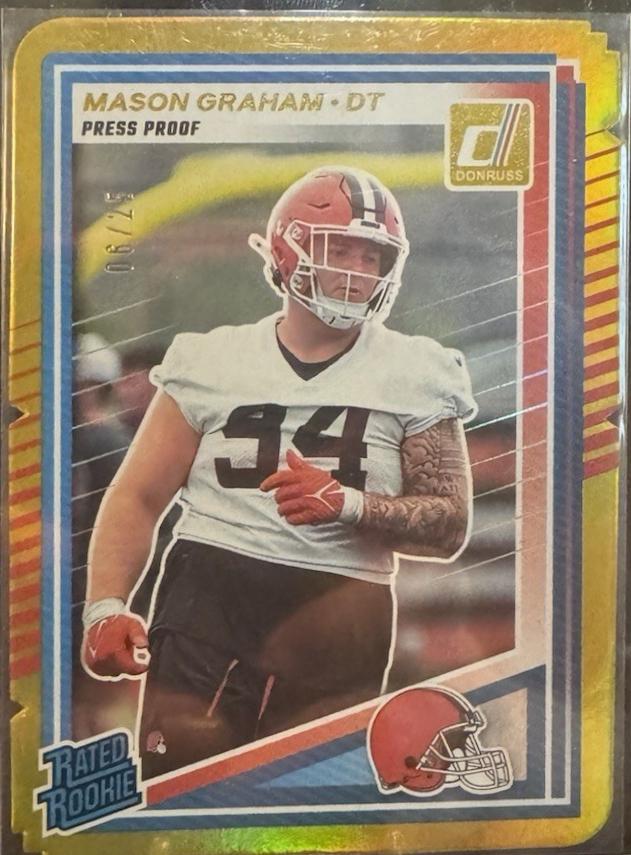 Mason Graham [Press Proof Gold Die-Cut] #340