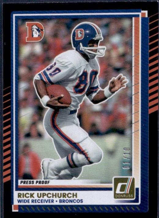 Rick Upchurch [Press Proof Black] #212
