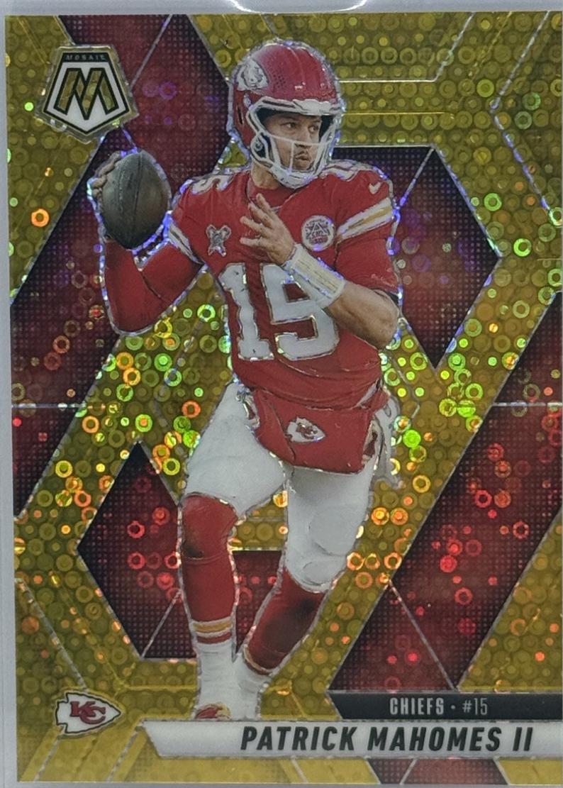Patrick Mahomes II [Mosaic No Huddle Gold] #200