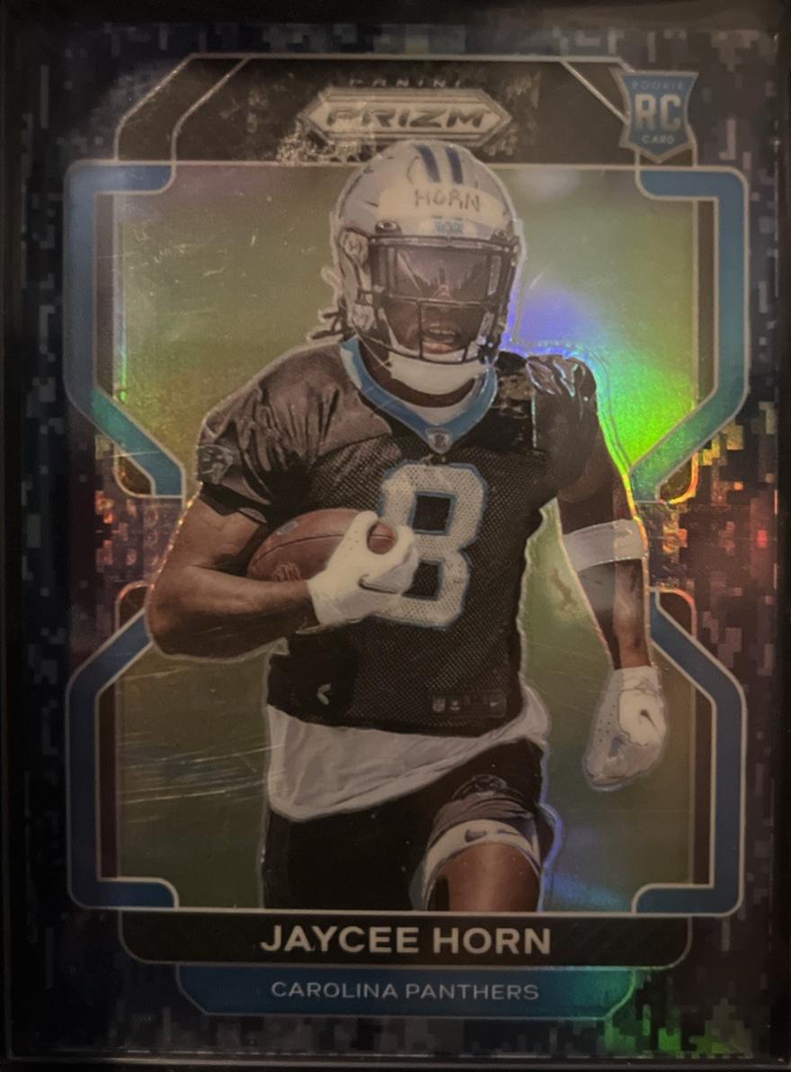 Jaycee Horn [Navy Camo Prizm] #373