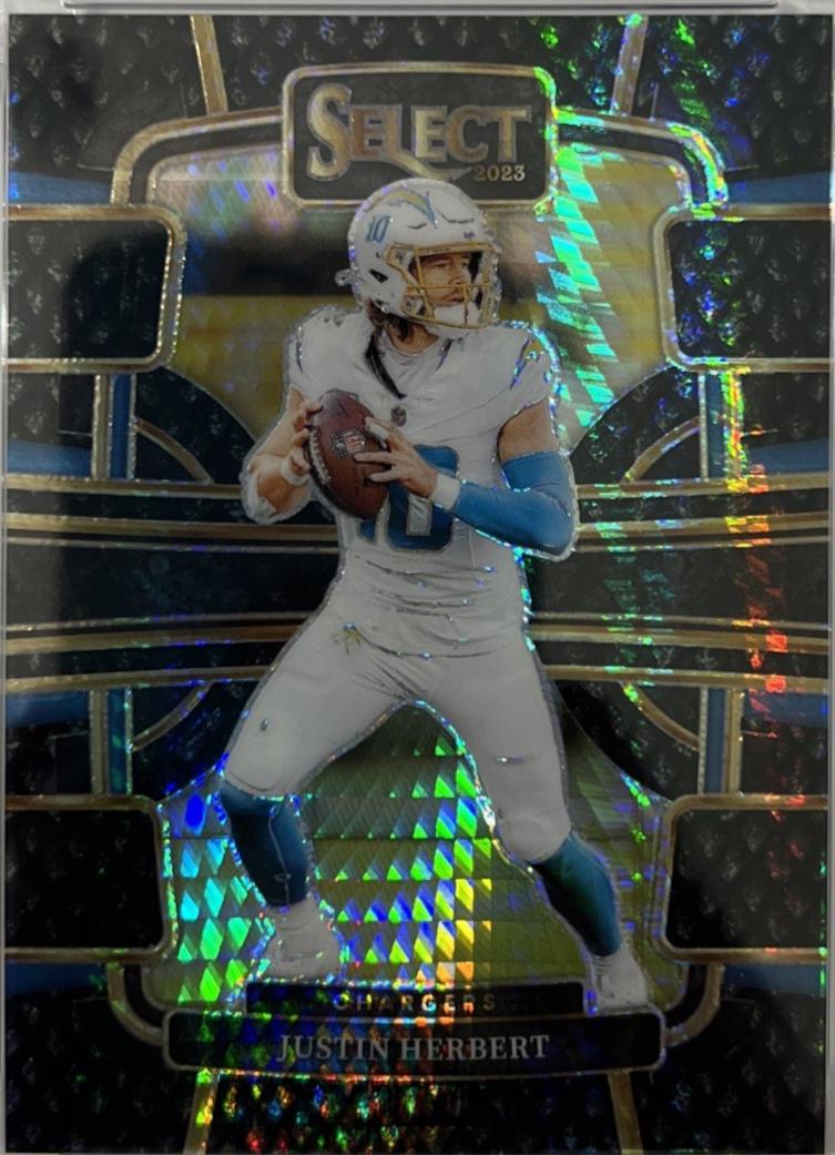 Justin Herbert [Dragon Scale Black Prizm] #52