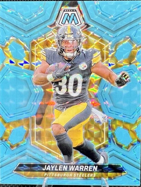 Jaylen Warren [Blue Fluorescent] #185