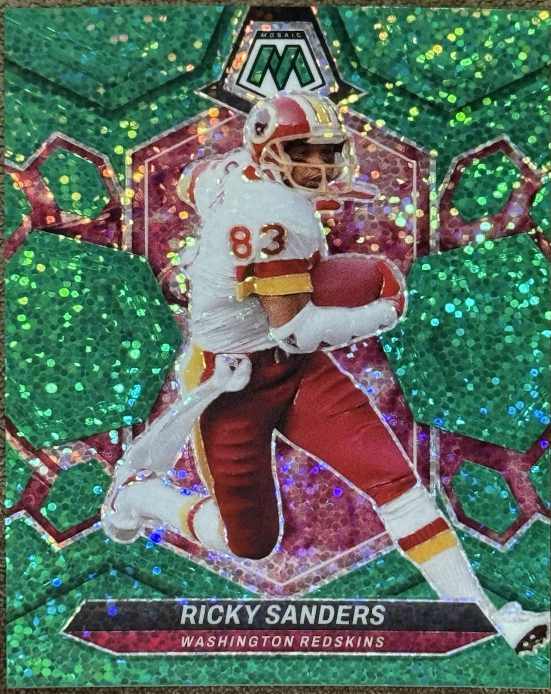 Ricky Sanders [Green Sparkle] #240