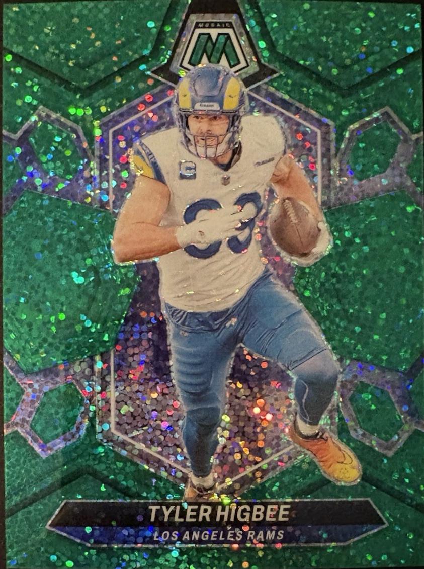 Tyler Higbee [Green Sparkle] #131