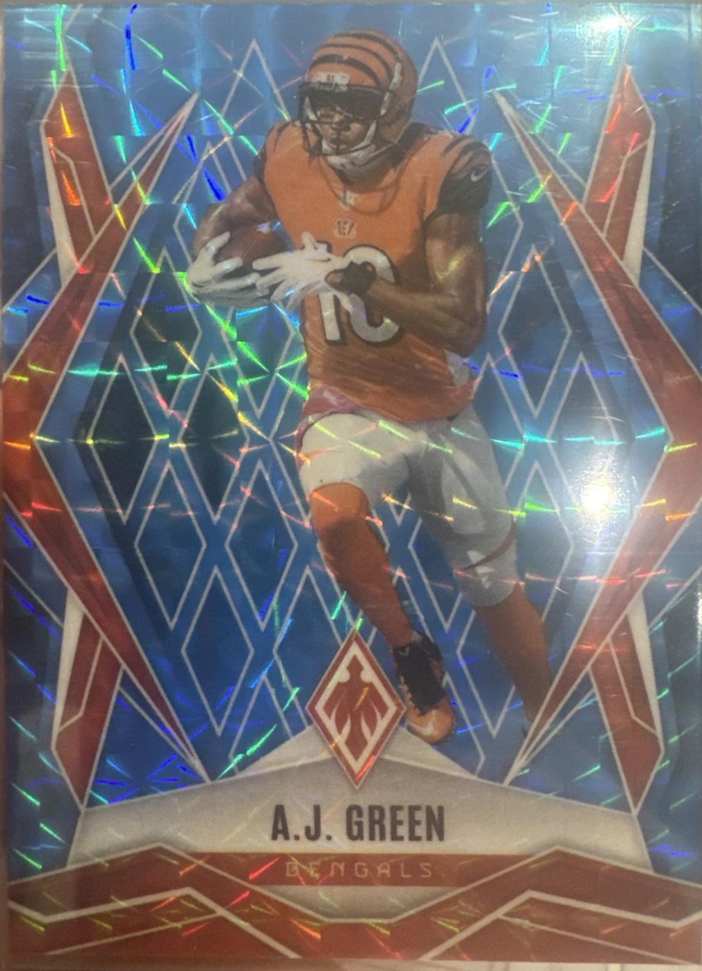 A.J. Green [Light Blue Pyramids] #100
