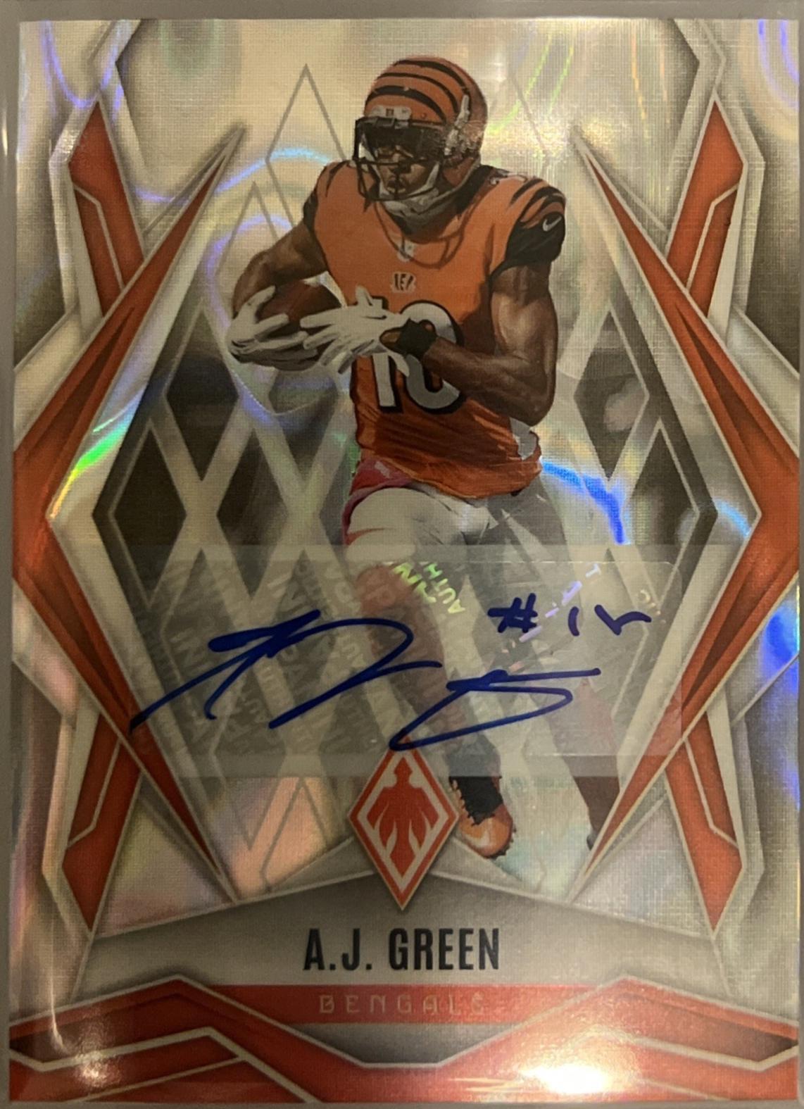A.J. Green [Silver Autograph] #100