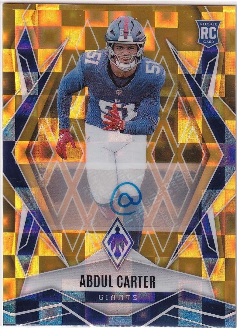 Abdul Carter [Gold Pandora Autograph] #177