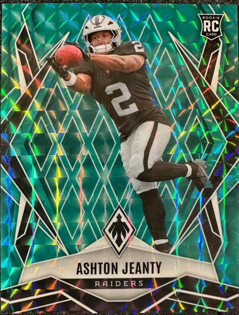 Ashton Jeanty [Teal Pyramids] #158