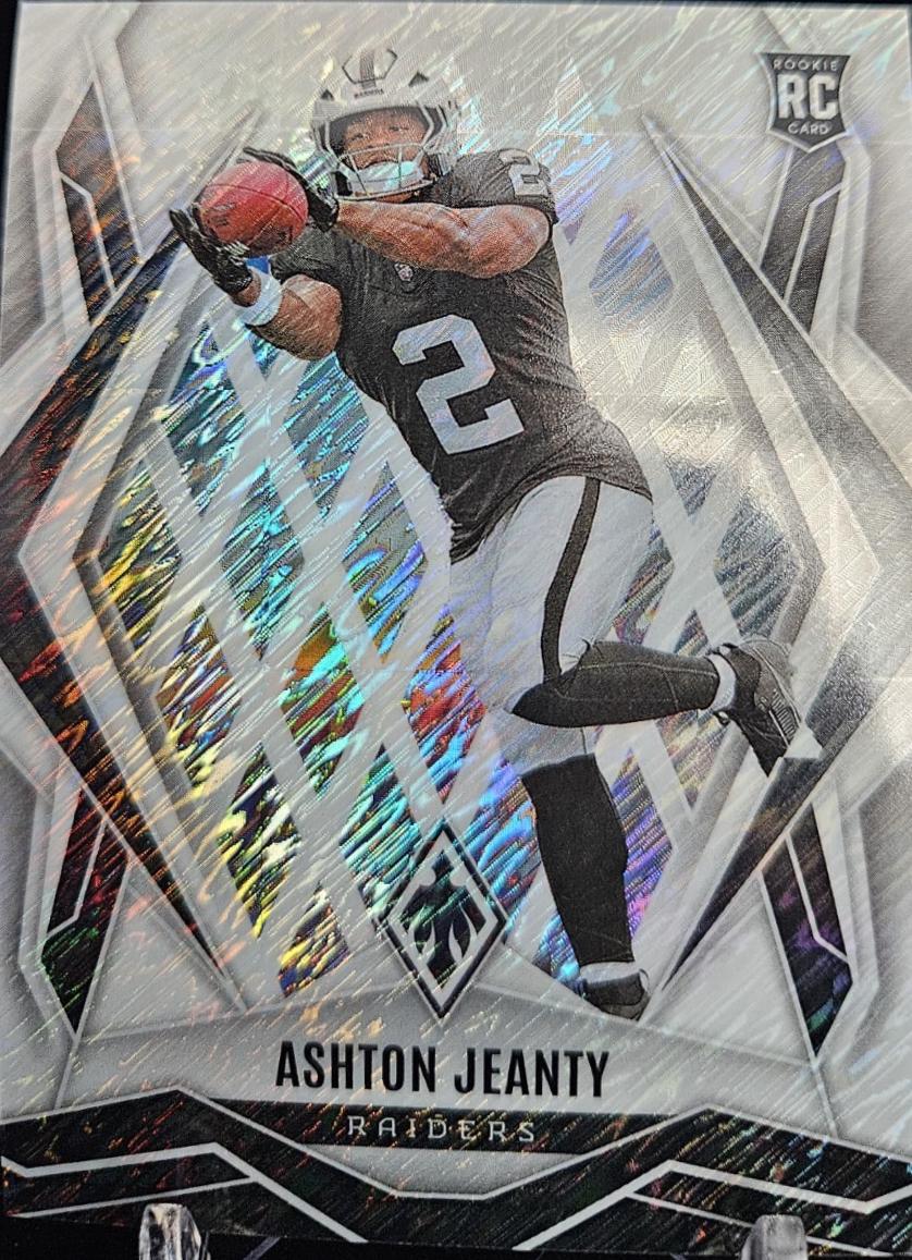 Ashton Jeanty [White Shimmer] #158