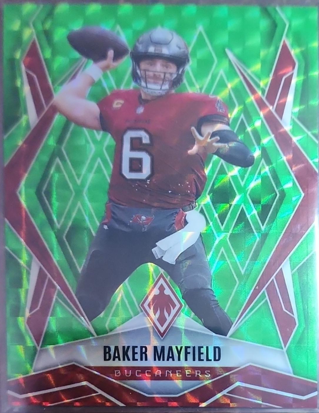 Baker Mayfield [Lime Green Pyramids] #128