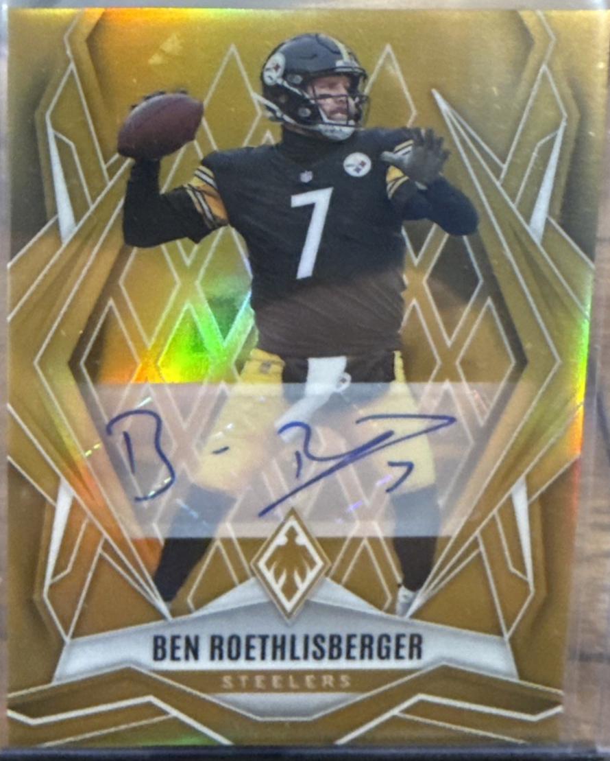 Ben Roethlisberger [Gold Autograph] #89