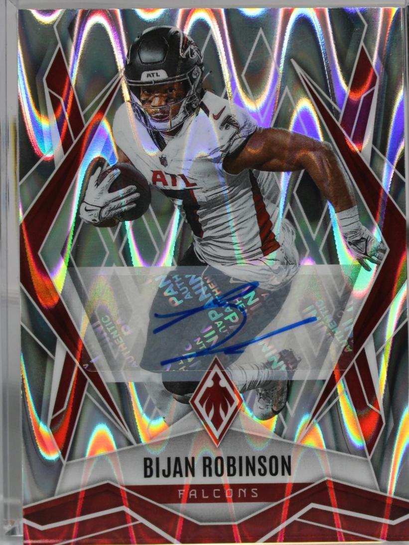 Bijan Robinson [Seismic Autograph] #112