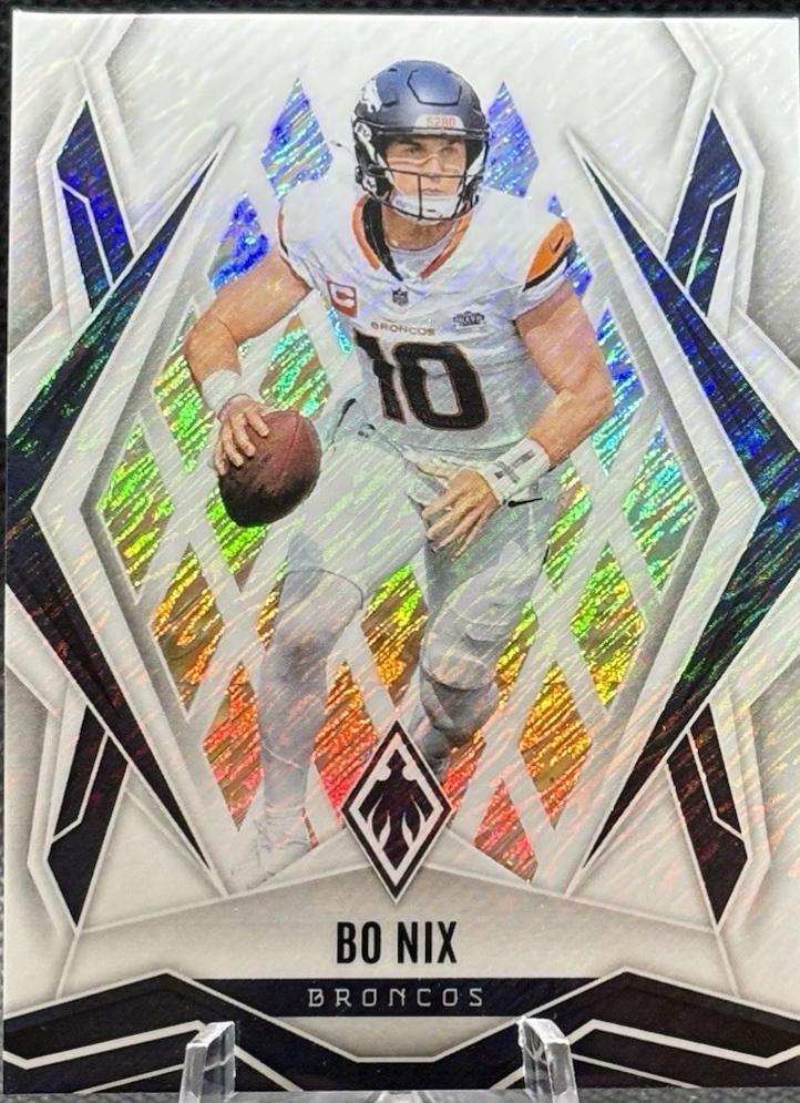 Bo Nix [White Shimmer] #83