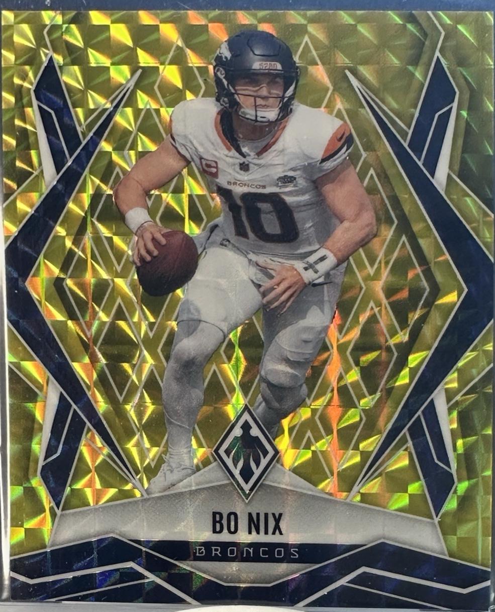 Bo Nix [Yellow Pyramids] #83