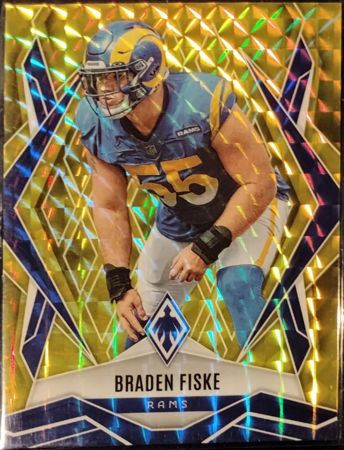 Braden Fiske [Gold Pyramids] #82