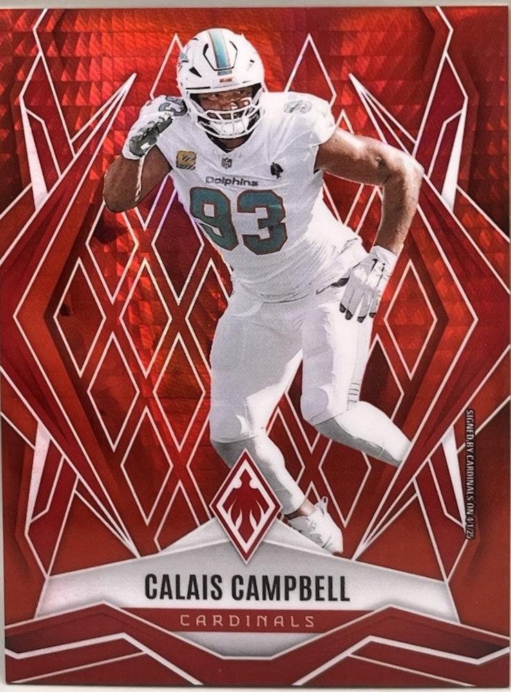 Calais Campbell [Red Winter] #94