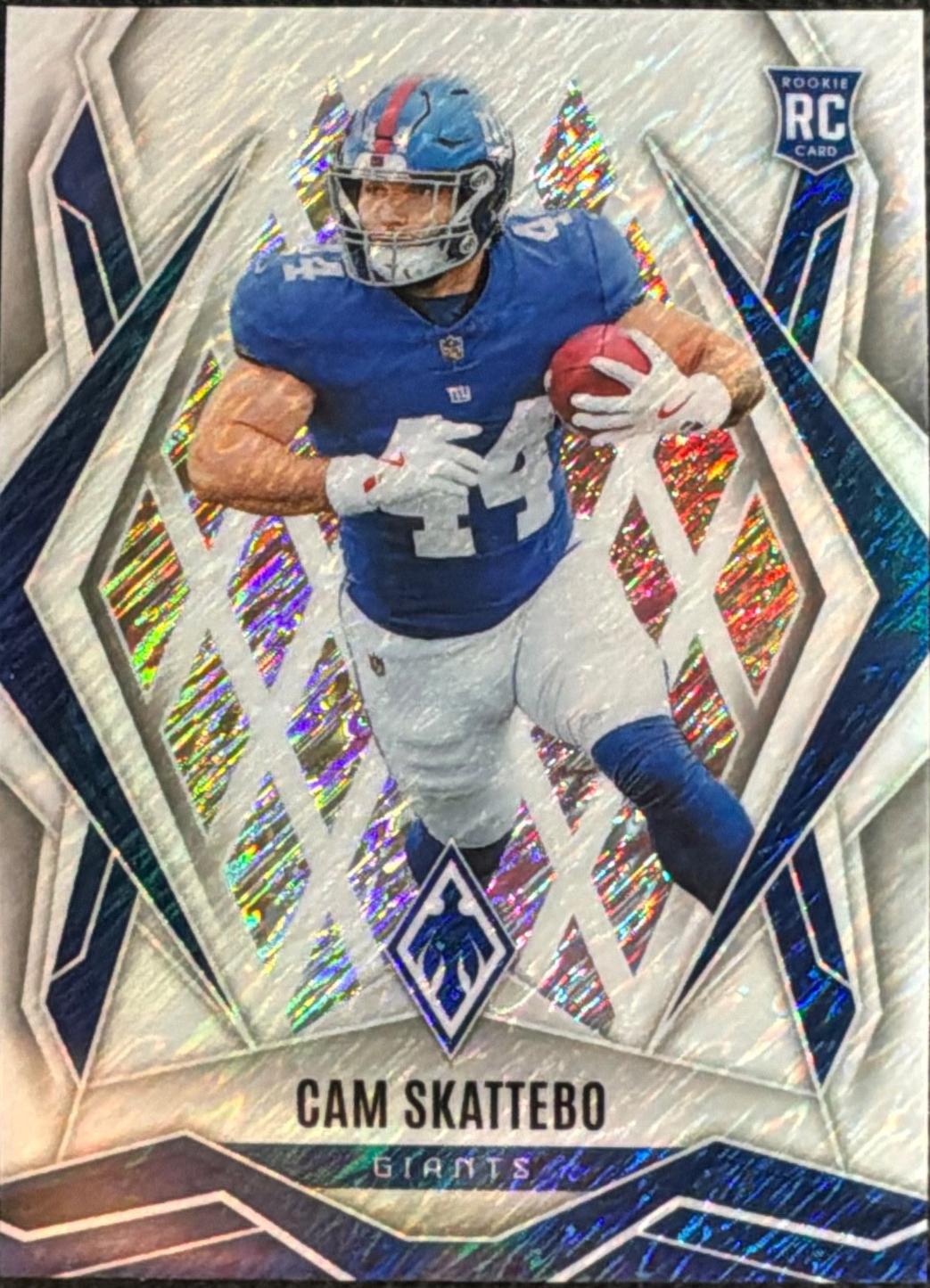 Cam Skattebo [White Shimmer] #168