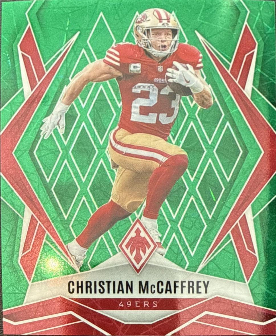 Christian McCaffrey [Green Lazer] #34