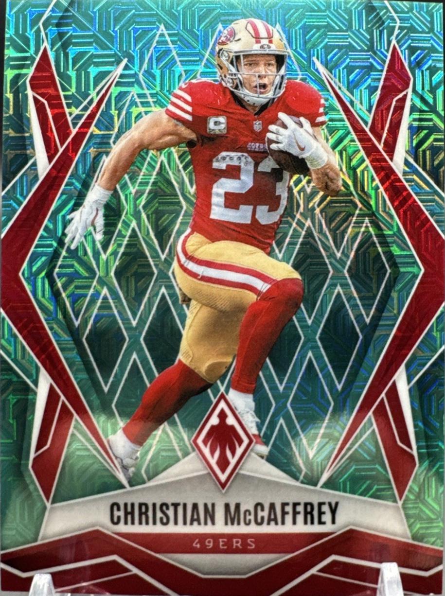 Christian McCaffrey [Teal Mojo] #34