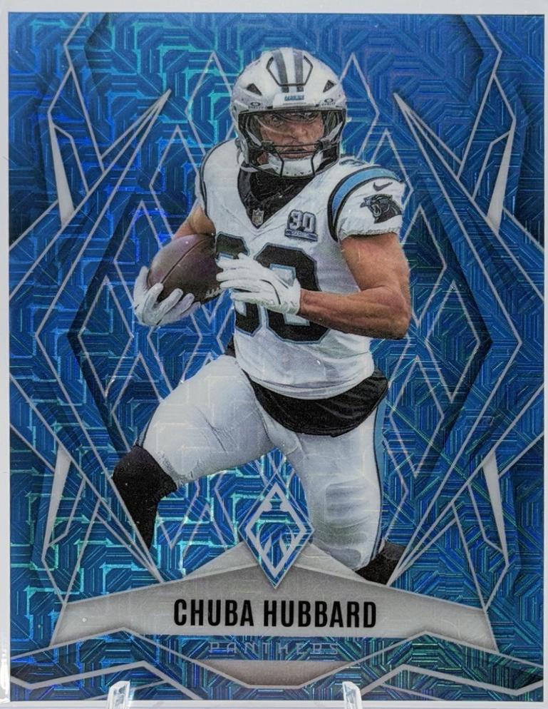 Chuba Hubbard [Light Blue Mojo] #75
