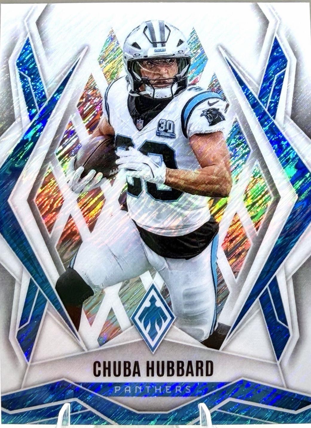 Chuba Hubbard [White Shimmer] #75