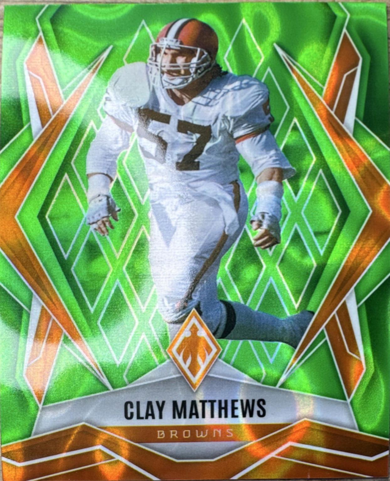 Clay Matthews Jr. [Lime Green Lava] #149