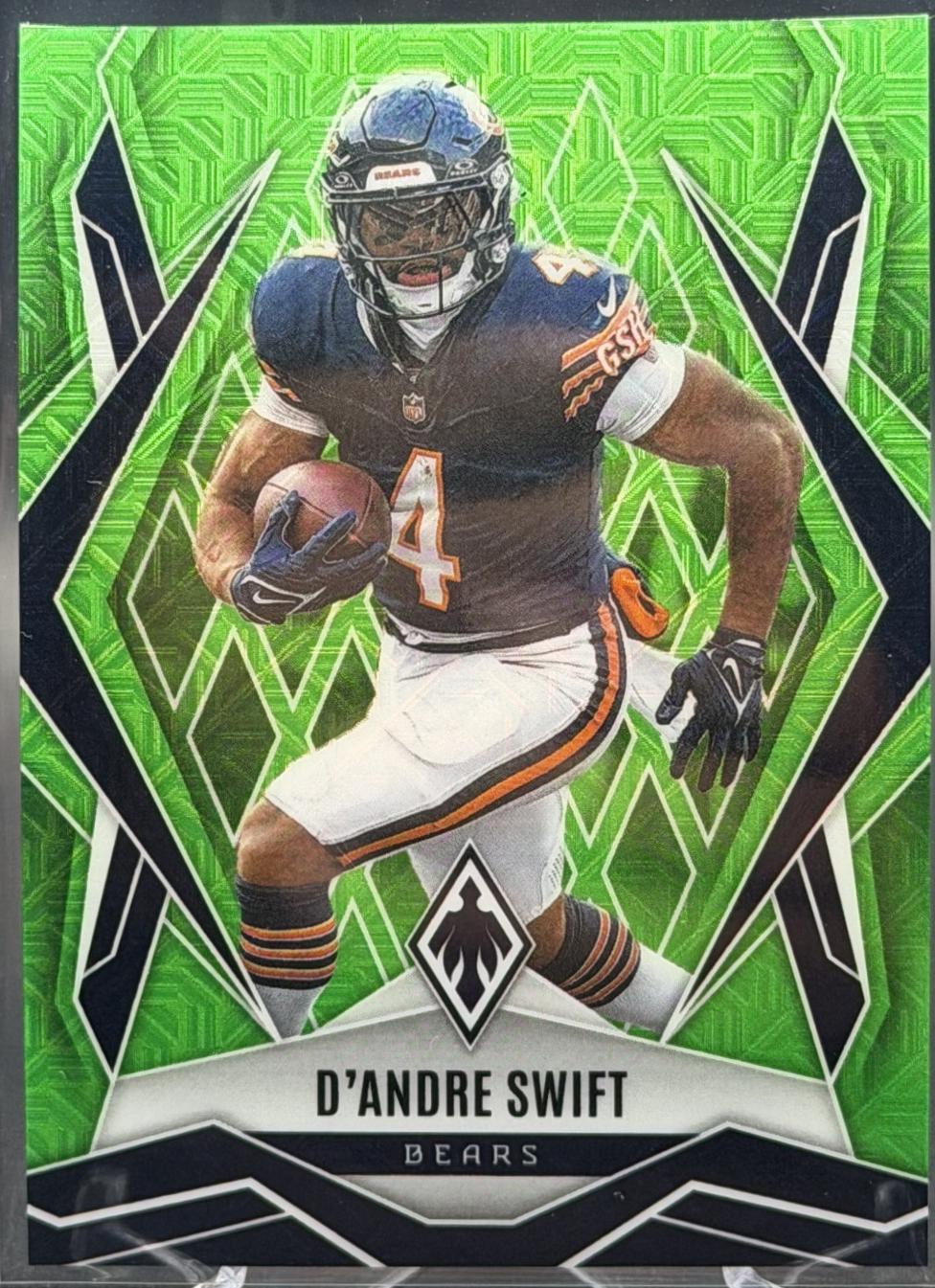 D'Andre Swift [Lime Green Mojo] #123