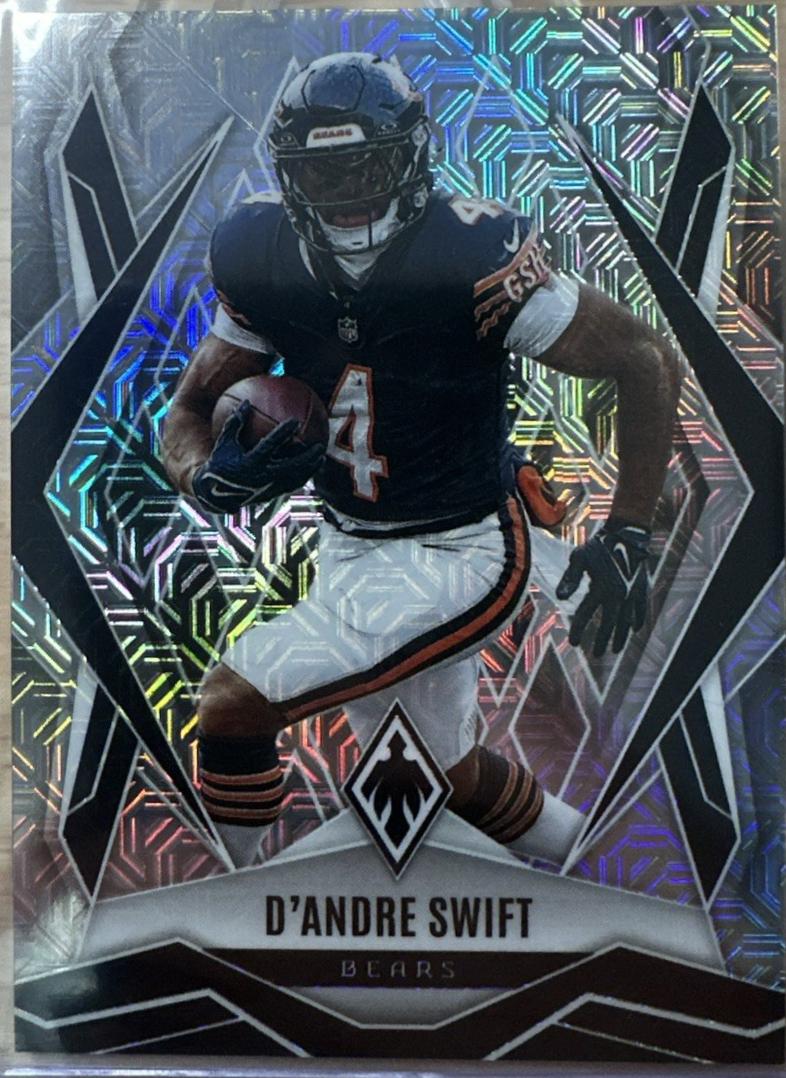 D'Andre Swift [Silver Mojo] #123