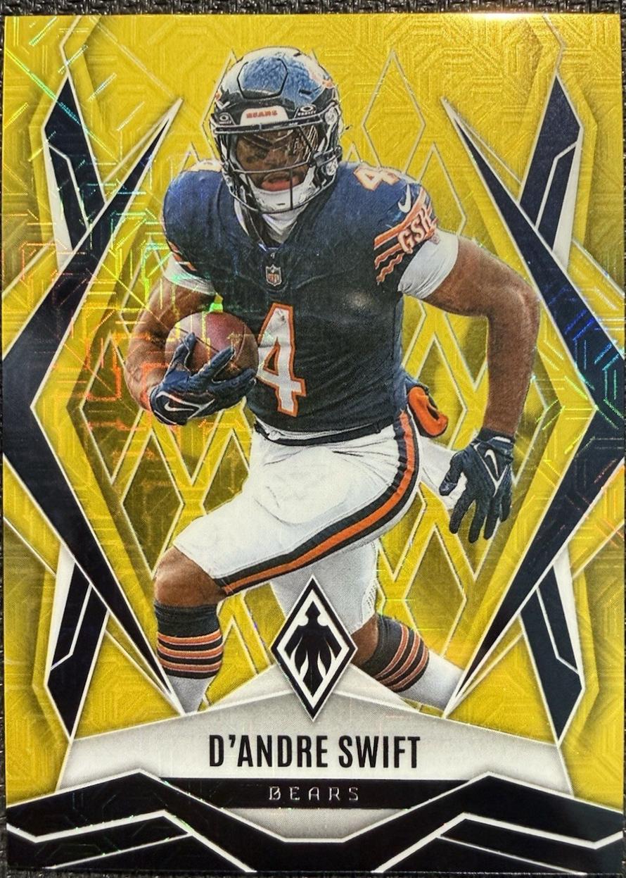 D'Andre Swift [Yellow Mojo] #123