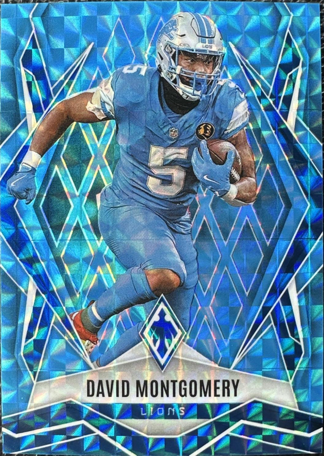 David Montgomery [Light Blue Pyramids] #108