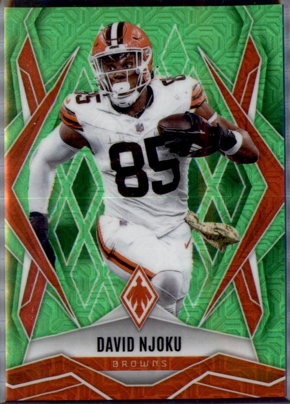 David Njoku [Lime Green Mojo] #110