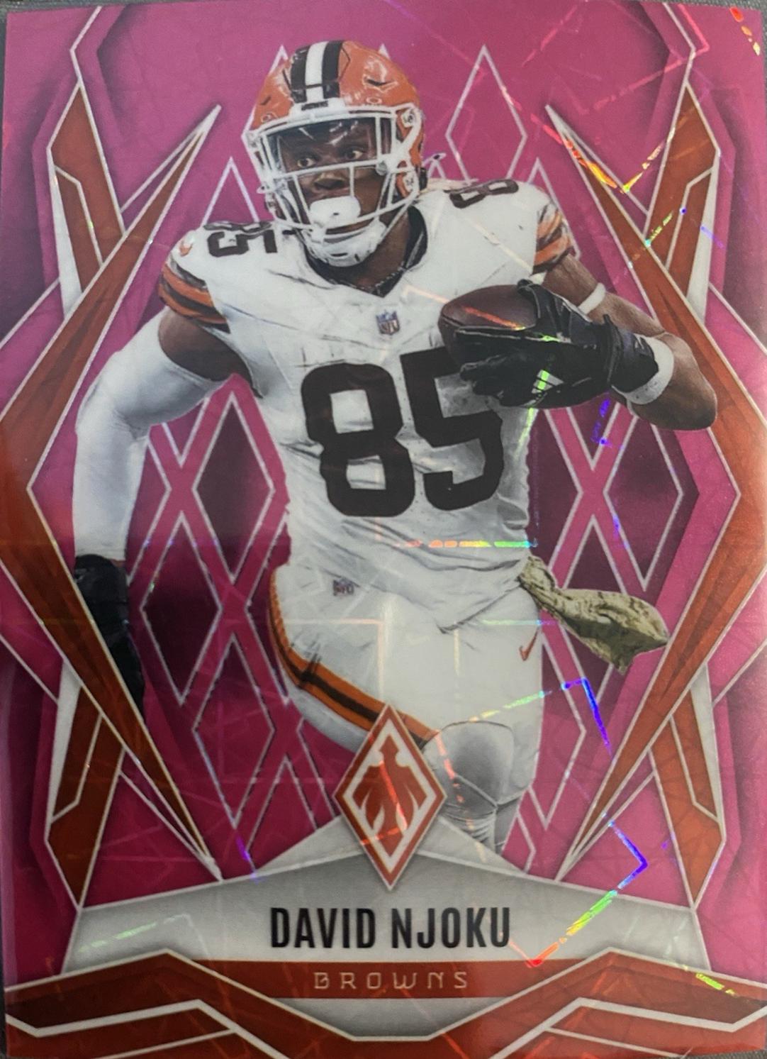 David Njoku [Pink Lazer] #110
