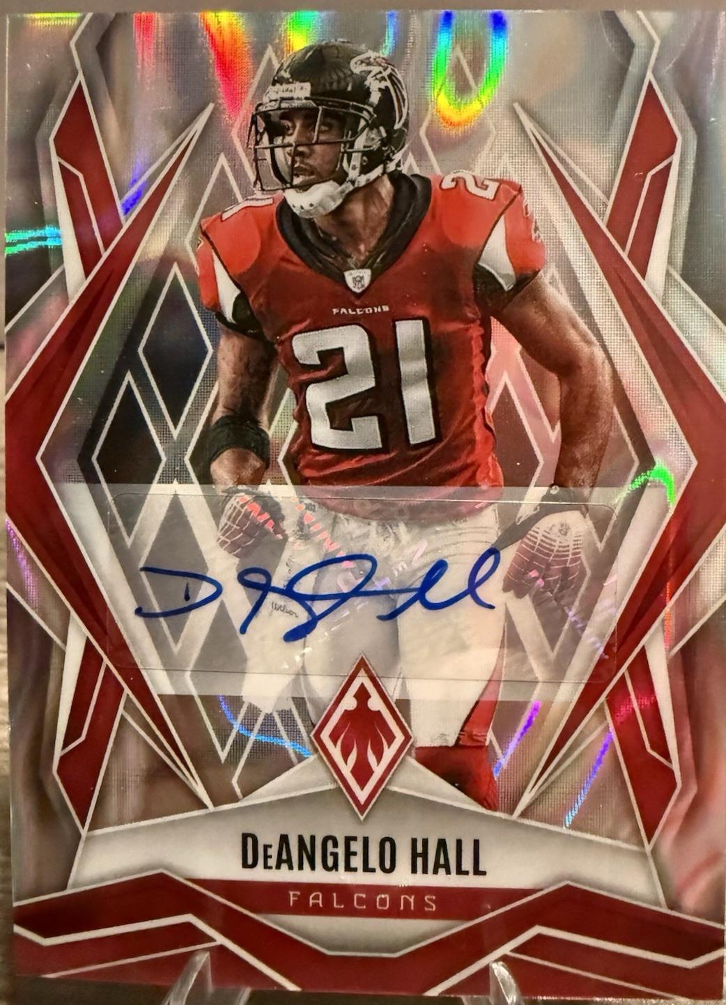 DeAngelo Hall [Lava Autograph] #54