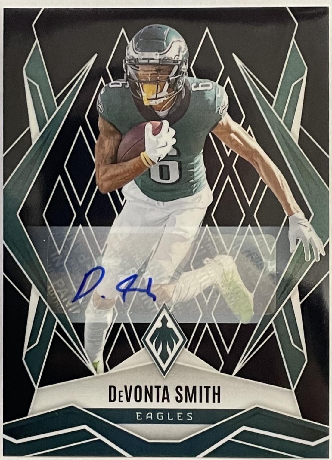 DeVonta Smith [Black Autograph] #12