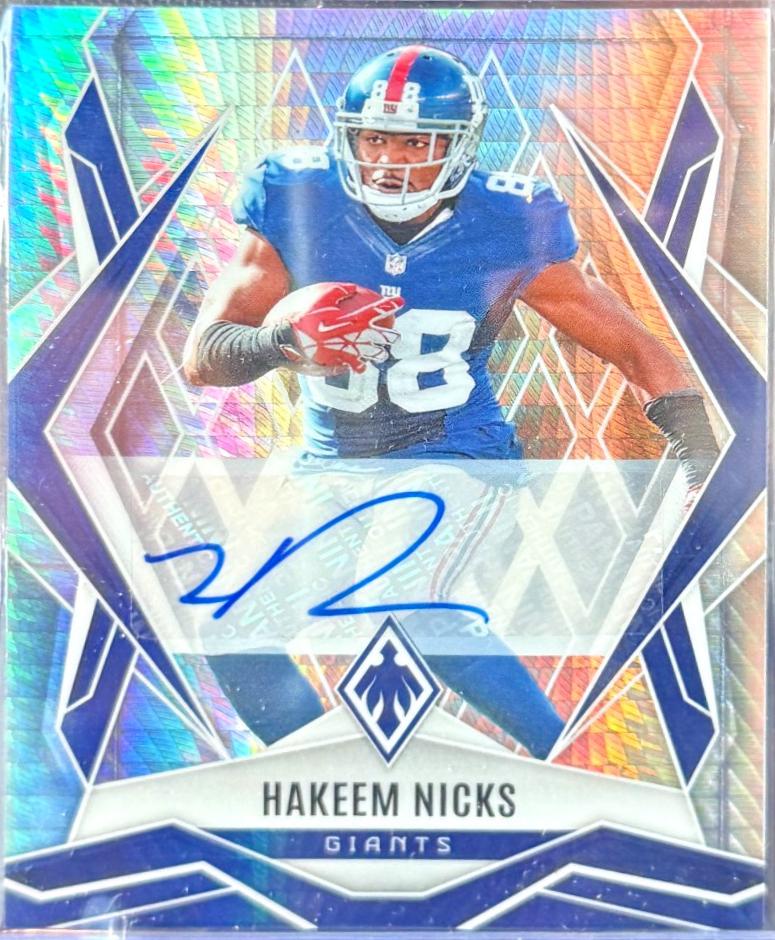 Hakeem Nicks [Hyper Autograph] #86