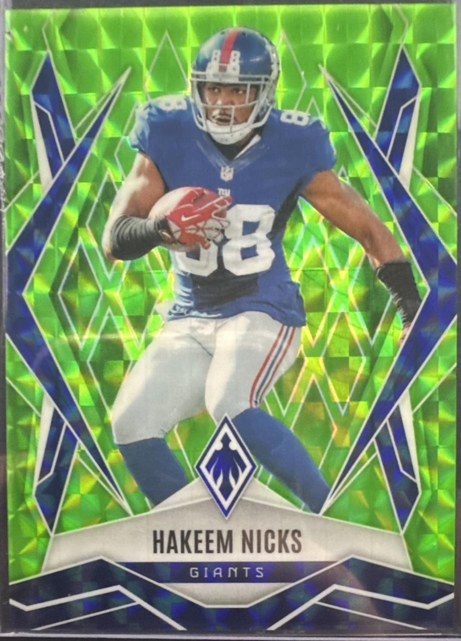 Hakeem Nicks [Lime Green Pyramids] #86