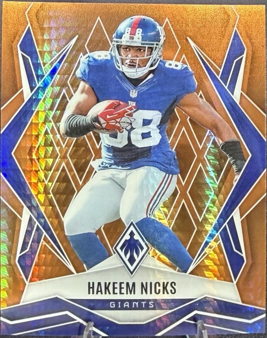 Hakeem Nicks [Orange Hyper] #86