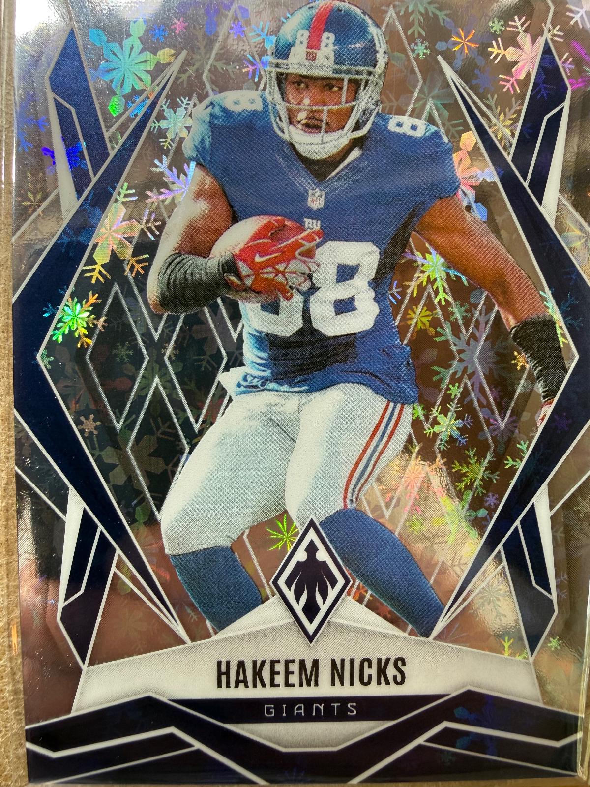 Hakeem Nicks [Silver Winter] #86