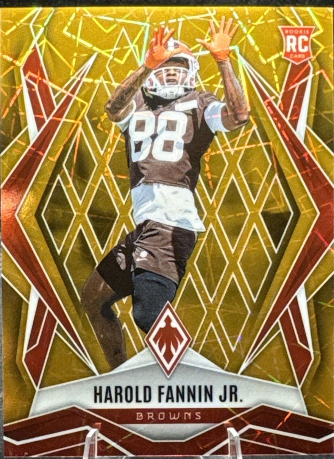 Harold Fannin Jr. [Gold Lazer] #217