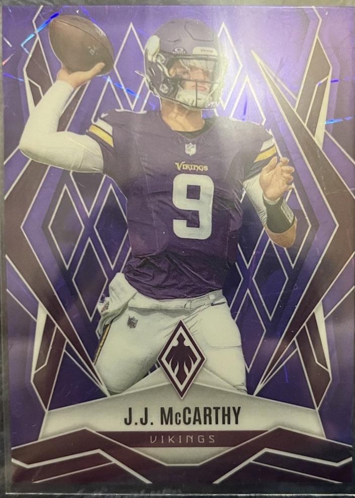 J.J. McCarthy [Purple Lazer] #38
