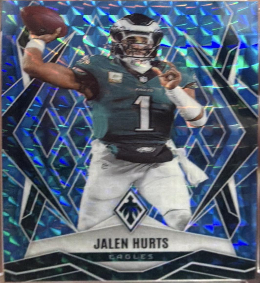 Jalen Hurts [Light Blue Pyramids] #95