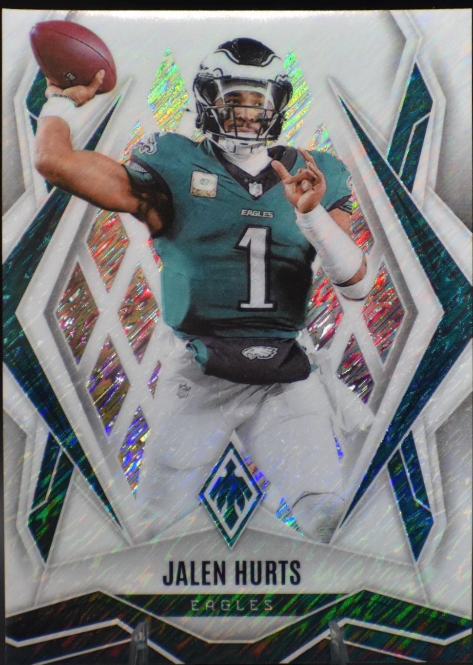 Jalen Hurts [White Shimmer] #95