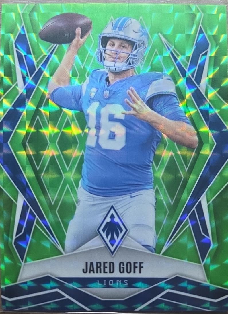 Jared Goff [Lime Green Pyramids] #62