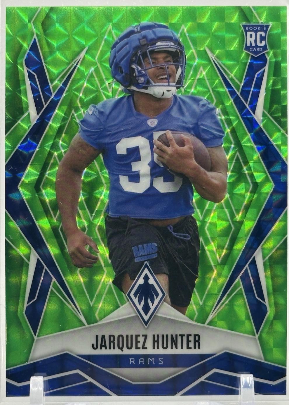 Jarquez Hunter [Lime Green Pyramids] #232