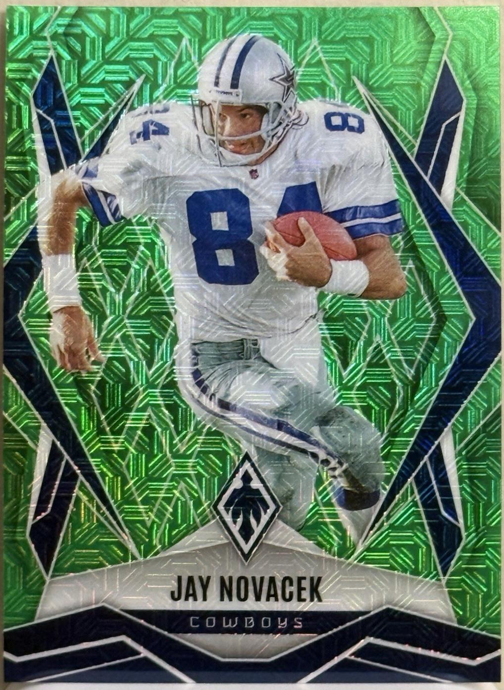 Jay Novacek [Lime Green Mojo] #124