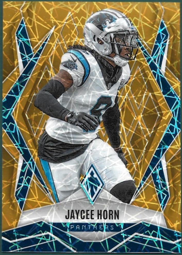 Jaycee Horn [Gold Lazer] #106