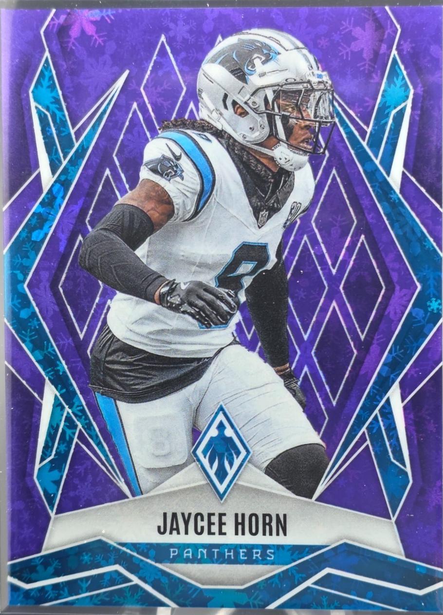 Jaycee Horn [Purple Winter] #106