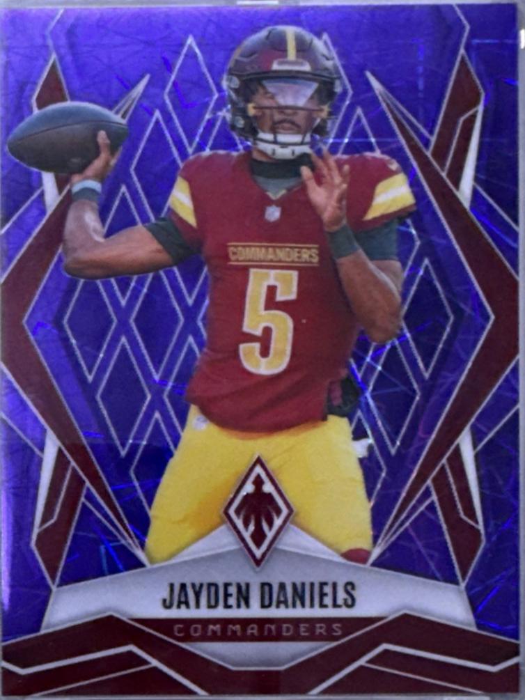 Jayden Daniels [Purple Lazer] #8