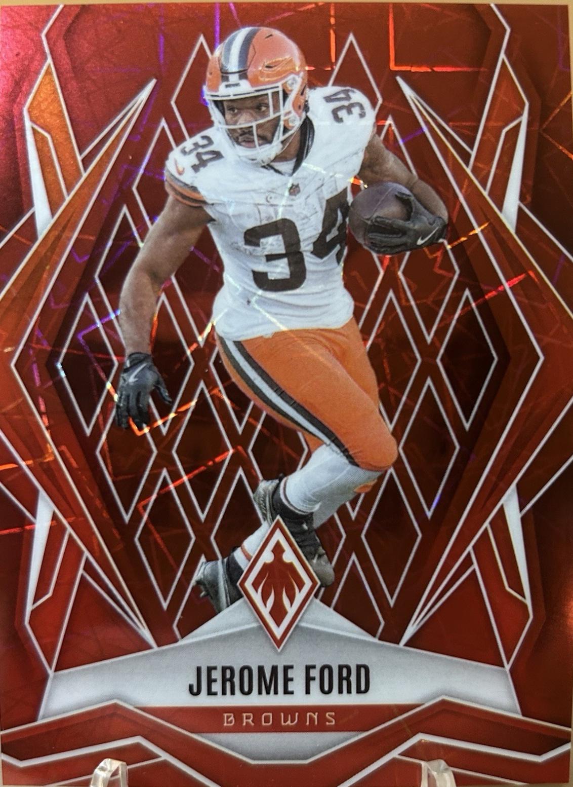 Jerome Ford [Red Lazer] #3